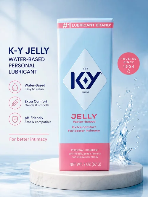 K-Y Jelly Water-Based Personal Lubricant — discreet intimate wellness product in Guyana
