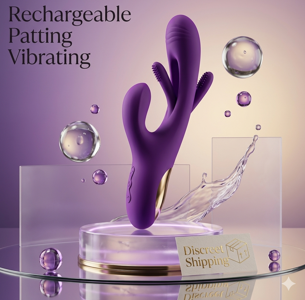 Rechargeable Patting Vibrator — discreet intimate wellness product in Guyana