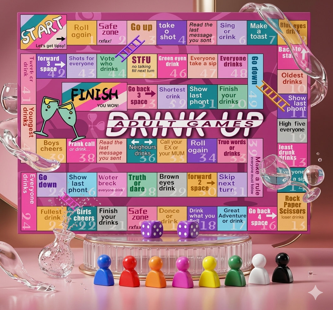 Adult Drinking Game Board — discreet intimate wellness product in Guyana