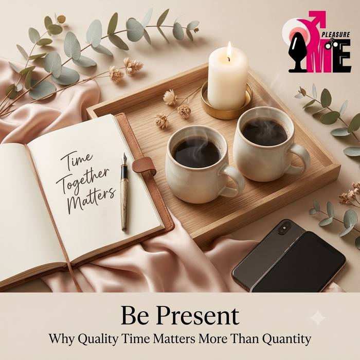 Being present means giving someone your full attention. It means putting distractions aside and choosing to engage with curiosity, care and intention.