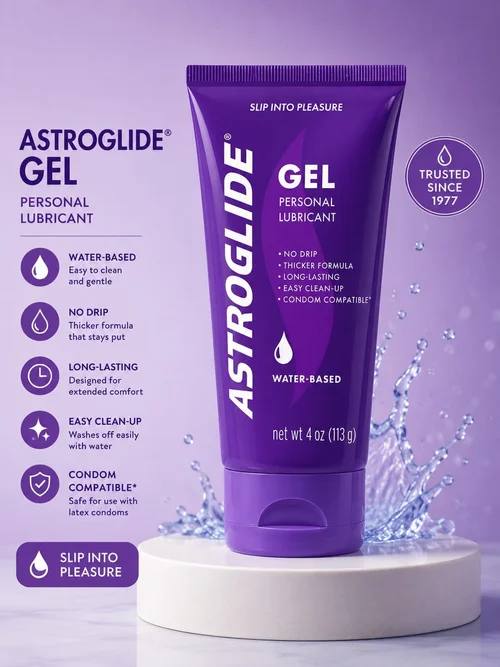 Astroglide Water-Based Personal Lubricant — discreet intimate wellness product in Guyana