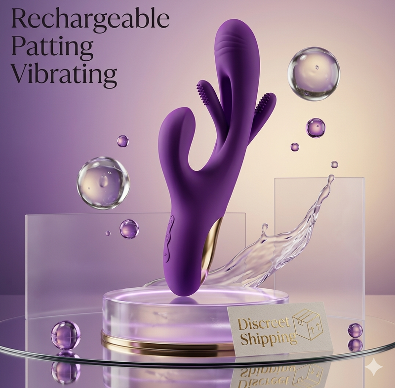 Rechargeable Patting Vibrator — discreet intimate wellness product in Guyana