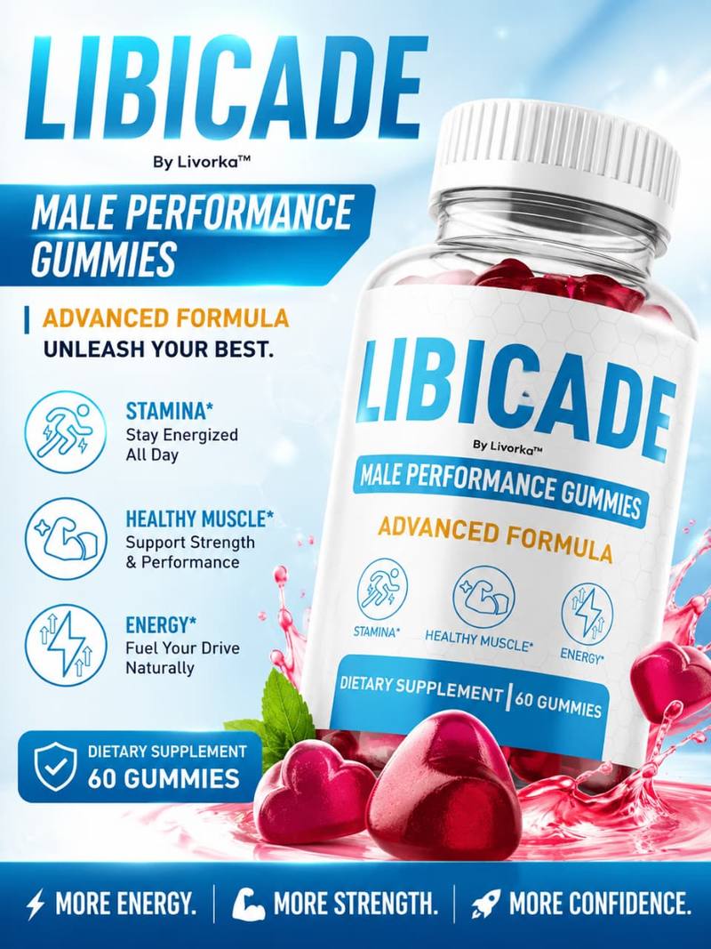 Libicade Male Performance Gummies — discreet intimate wellness product in Guyana